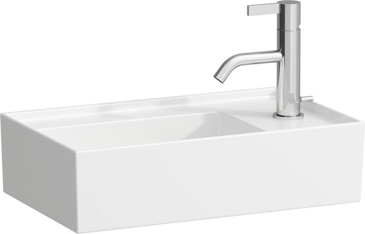 Image du produit Laufen Lave-mains KARTELL 460x280mm avec accoudoir à droite ou au sol 1 HL-ref. blanc (280 mm, 460 mm)