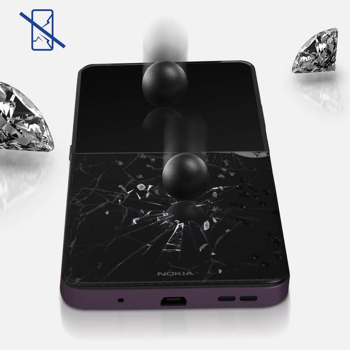 Actual product image 3MK Hardglass Max Lite screen protector (1 Piece, Nokia 2.4)