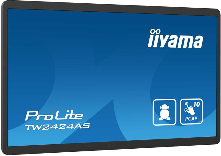 Actual product image iiyama TFT touch 23.8/60.5cm ProLite TW2424AS-B1 *black* 16:9 (1920 x 1080 pixels, 23.80")