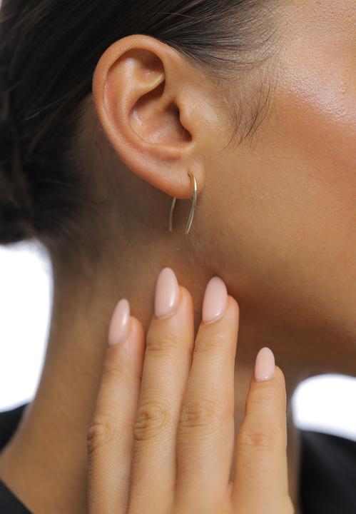 Produktbild Elli Creole, Geo (No stone, 925er Sterling Silber, Gummiband)