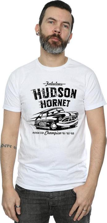 Actual product image Cars Mens Hudson Hornet Cotton T-Shirt (3XL)