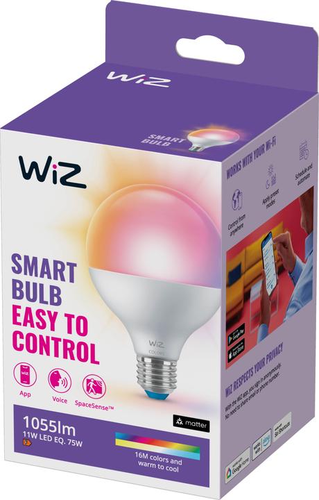 Immagine prodotto WiZ Tunable White & Color (E27, 11 W, 1055 lm, 1 x, E)