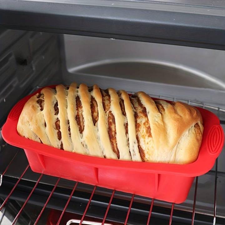 Produktbild König Design Silikon Backform Kastenform Kuchenform Tortenform Brotform Kuchen 21 x 9 x 6,5