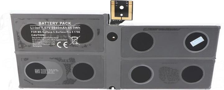 Produktbild XCell Akku passend für Microsoft Surface Pro 5, Surface Pro 5 1796, G3HTA038H 7,57 Volt 5940mAh