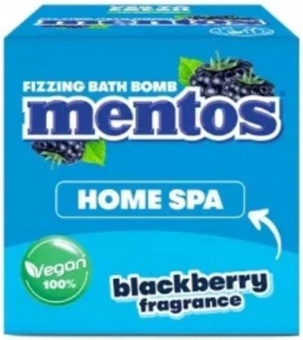 Actual product image MGA Blackberry effervescent bath bomb, 140 g (Bath bombs)