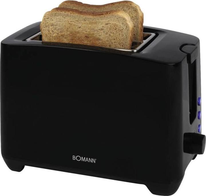 Actual product image Bomann TA 6065 CB Toaster black
