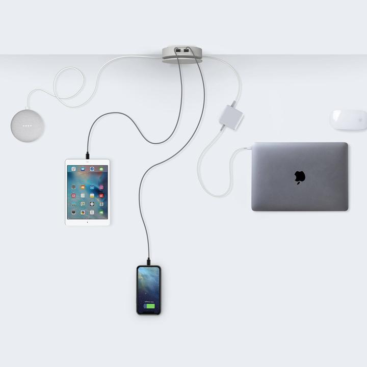 Produktbild Usbepower AERO 4-in-1 Wand Ladestation