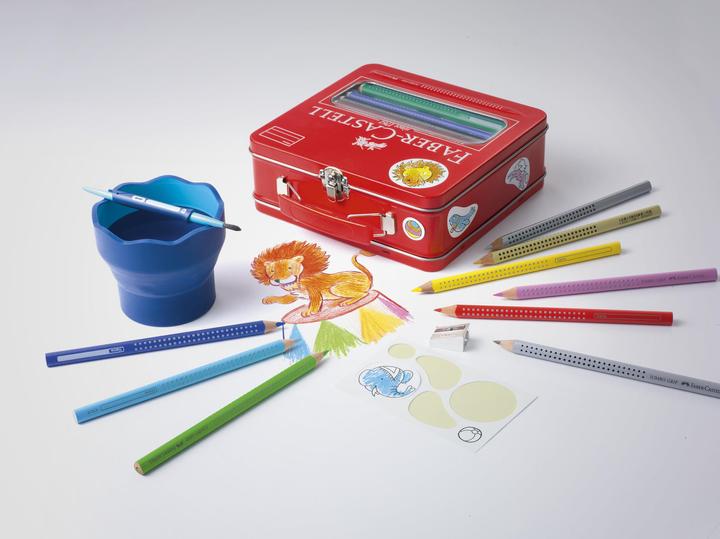 Produktbild Faber-Castell Jumbo Grip Geschenkkoffer Zirkus (Mehrfarbig)