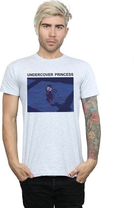 Actual product image Disney Mens Aladdin Undercover Princess T-Shirt (3XL)
