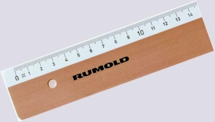 Immagine prodotto Rumold Righello piatto in faggio laccato 100 (1000 mm)