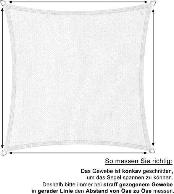 Produktbild Swisshandel24 Sonnensegel Quadrat (2 x 2 m)