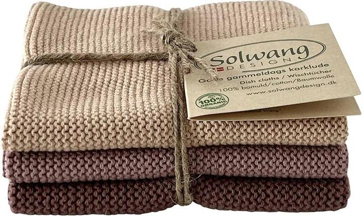 Produktbild SOLWANG Gestrickte Küchenlappen (25 x 25 cm)
