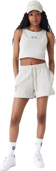 Immagine prodotto New Era Canotta cropped da donna beige pietra (L)
