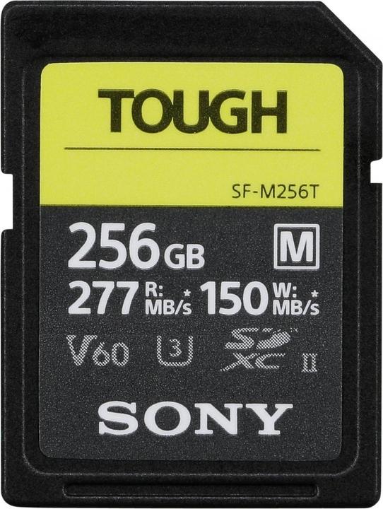 Sony SF-M Tough (256 Go, SDXC, U3, UHS-II)