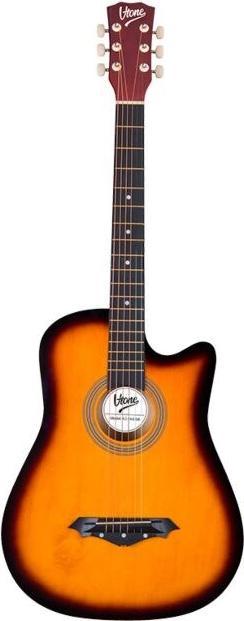 Image du produit No Name V-TONE AG ONE SB 4/4 Guitare western avec finition soleil (Guitare occidentale)