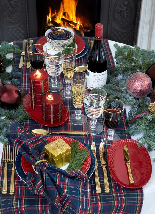 Immagine prodotto Greengate Candela attorcigliata rosso scuro grande 36cm 2pz. (1 pz.)