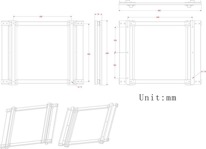 Actual product image Ernitec 75" 4K 24/7 Monitor for Swim