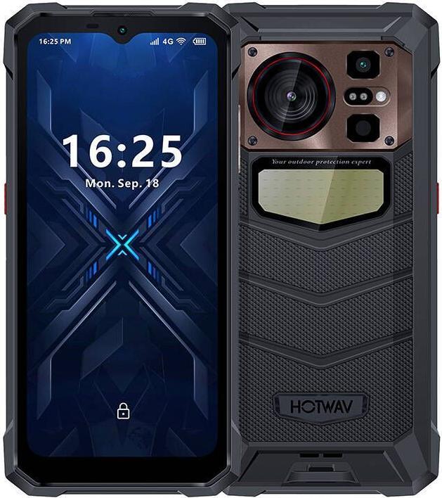 Hotwav W11 Smartphone - 6.6' 6+6/256 GB Brown (256 GB, Brown, 6.60", 64 Mpx)