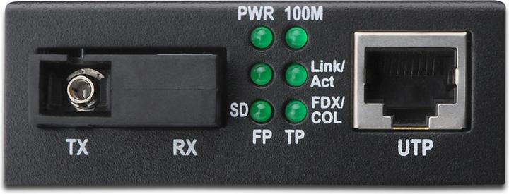 Actual product image Digitus Media Converter Singlemode BiDi WDM Gigabit Ethernet Tx1550nm / Rx1310nm SC Socket Up to 20km