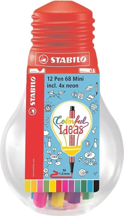Actual product image STABILO 68 Mini (Multicoloured, 12 x)