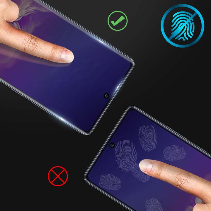 Produktbild Avizar Displayschutzfolie, Case friendly Schutz (1 Stück, Samsung Galaxy S10 Lite)