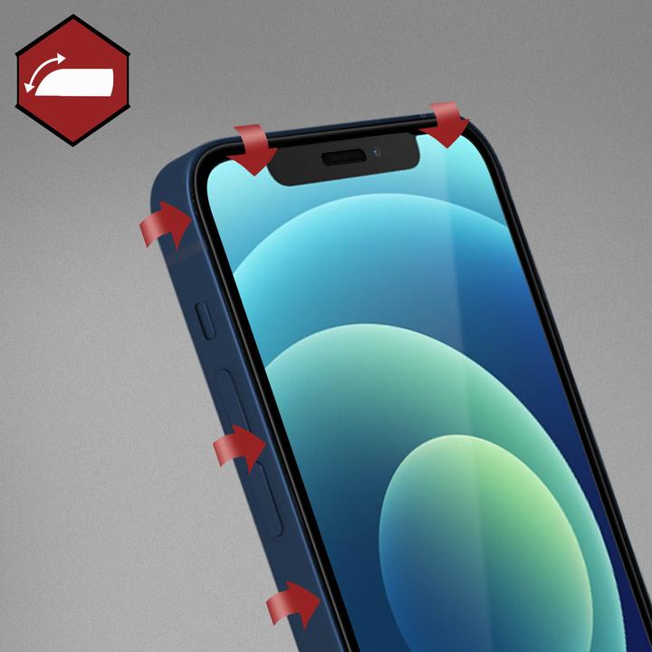 Produktbild 3MK Hardglass Max Bildschirmschutz (1 Stück, Apple iPhone 12 mini)