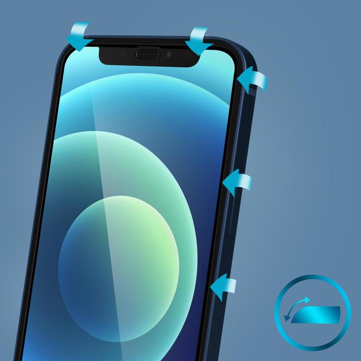 Produktbild Avizar Displayschutzfolie, Case friendly Schutz (1 Stück, Apple iPhone 12 mini)