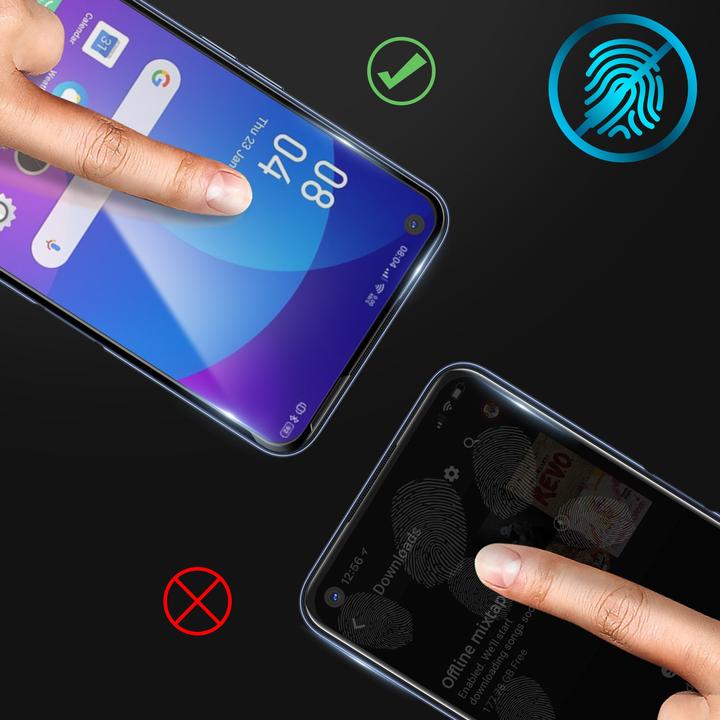 Actual product image Avizar Display protection film, case friendly protection (1 Piece, Oppo A52)
