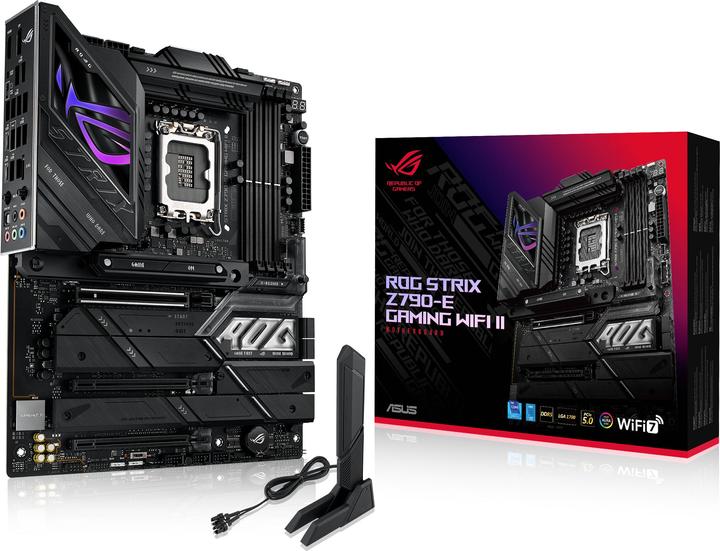 Actual product image ASUS ROG STRIX Z790-E GAMING WIFI II (LGA 1700, Intel Z790, ATX)