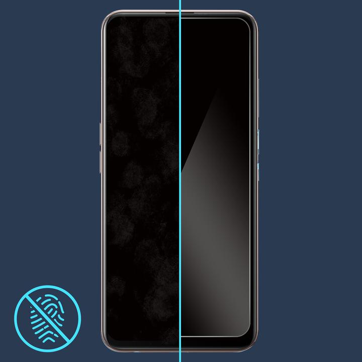Actual product image Avizar Crystal clear film, glass screen protector (1 Piece, Oppo Reno 4)