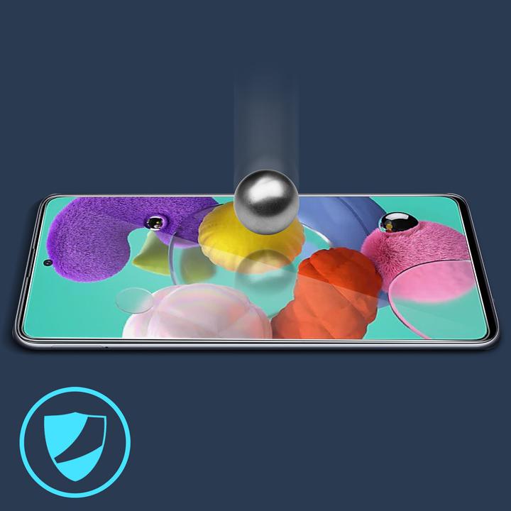 Actual product image Avizar Crystal clear film, glass screen protector (1 Piece, Samsung Galaxy A51 5G)