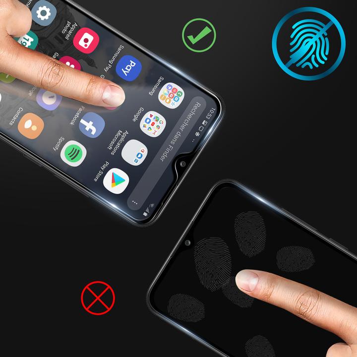 Actual product image Avizar Display protection film, case friendly protection (1 Piece, Wiko T10)