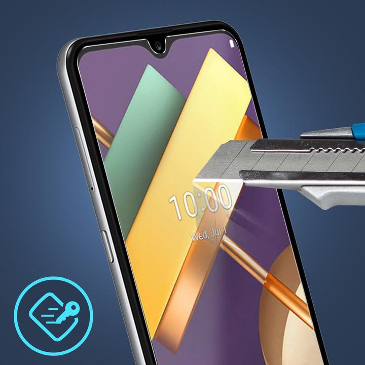 Actual product image Avizar Crystal clear film, glass screen protector (1 Piece, LG K22)