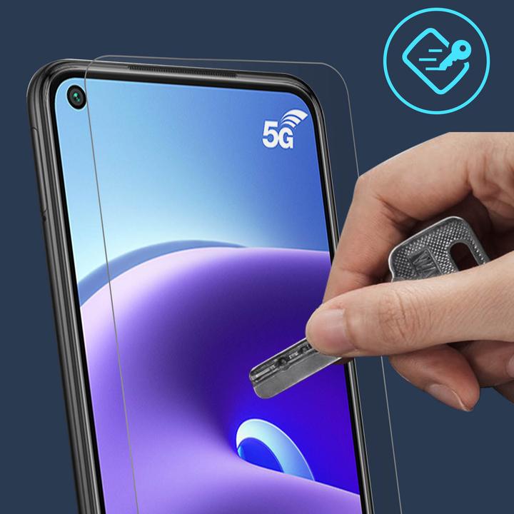 Immagine prodotto Avizar Pellicola cristallina, protezione del display in vetro (2 Pezzo/i, Xiaomi Redmi Nota 9T 5G)
