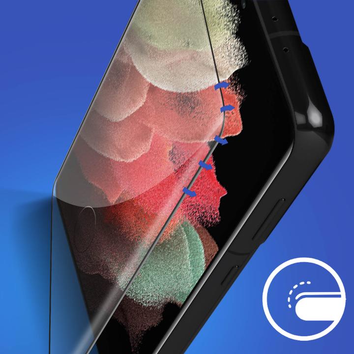 Actual product image 3MK Hardglass Max screen protector (1 Piece, Samsung Galaxy S21 Ultra)