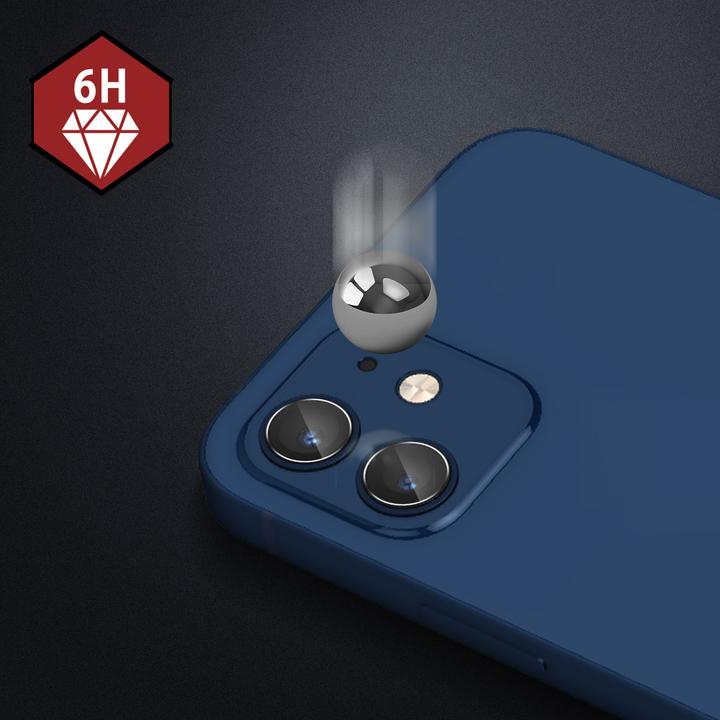 Immagine prodotto 3MK Vetro di protezione della macchina fotografica, vetro della macchina fotografica (1 Pezzo/i, Apple iPhone 12)