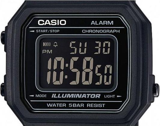 Actual product image Casio Vintage B650wb-1bef (Digital watch, 41 mm)