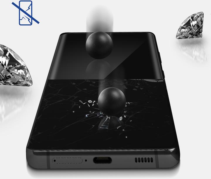 Actual product image 3MK FlexibleGlass Edge to Edge Screen Protector (1 Piece, Samsung Galaxy S20 Ultra)