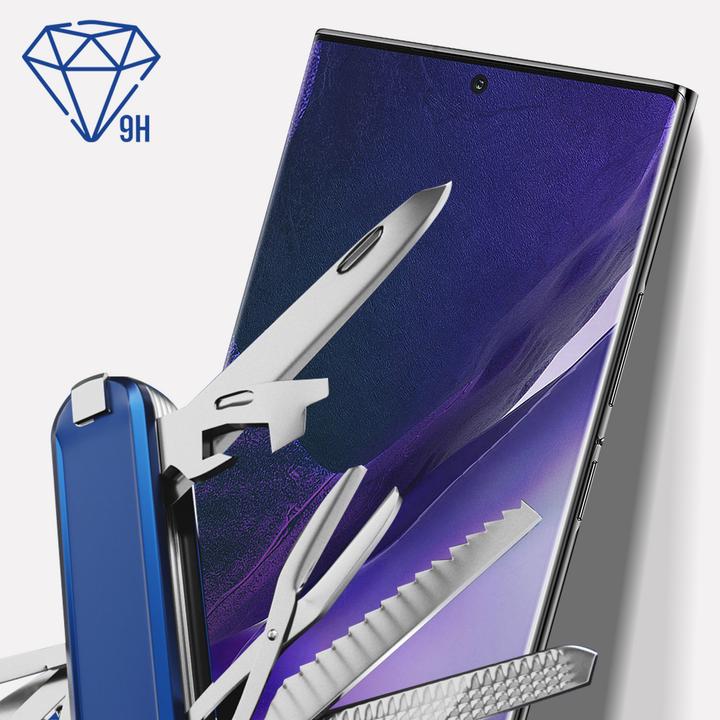 Actual product image 3MK Hardglass Max screen protector (1 Piece, Samsung Galaxy Note 20 Ultra)