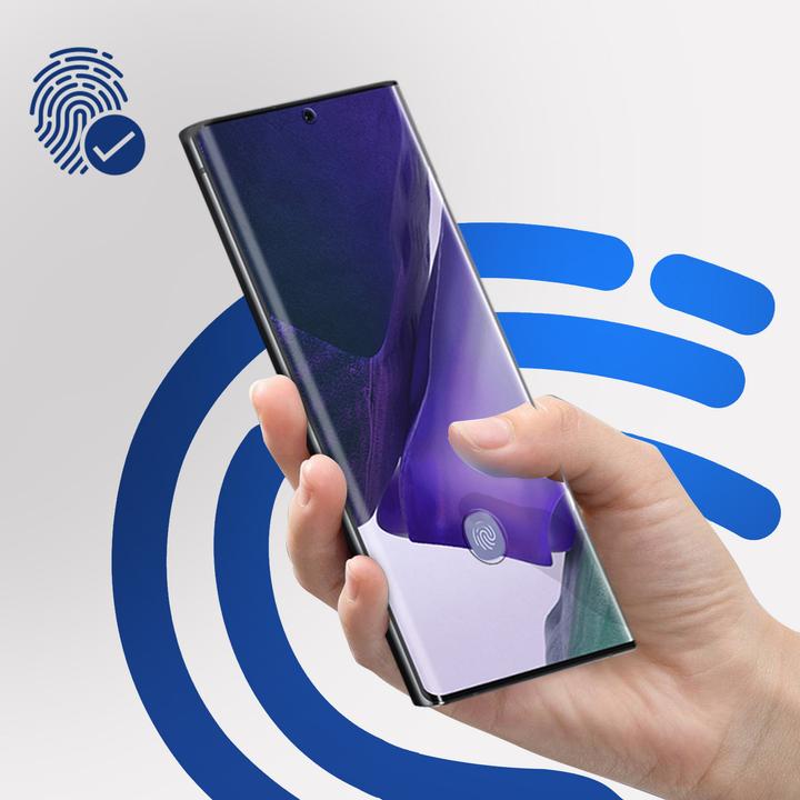 Actual product image 3MK Hardglass Max screen protector (1 Piece, Samsung Galaxy Note 20 Ultra)