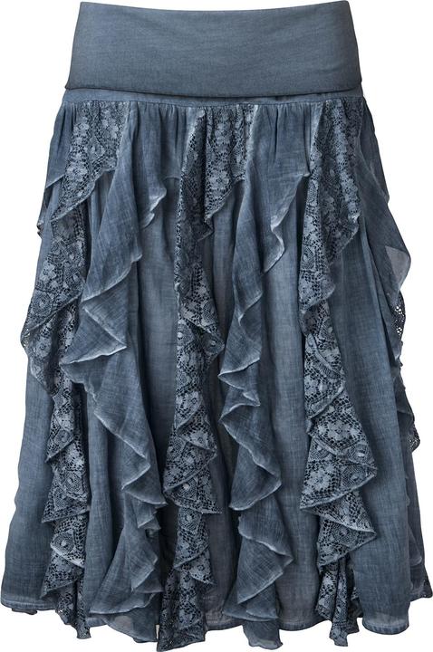 Immagine prodotto Joe Browns Frilled Denim Look Midi Skirt (42)