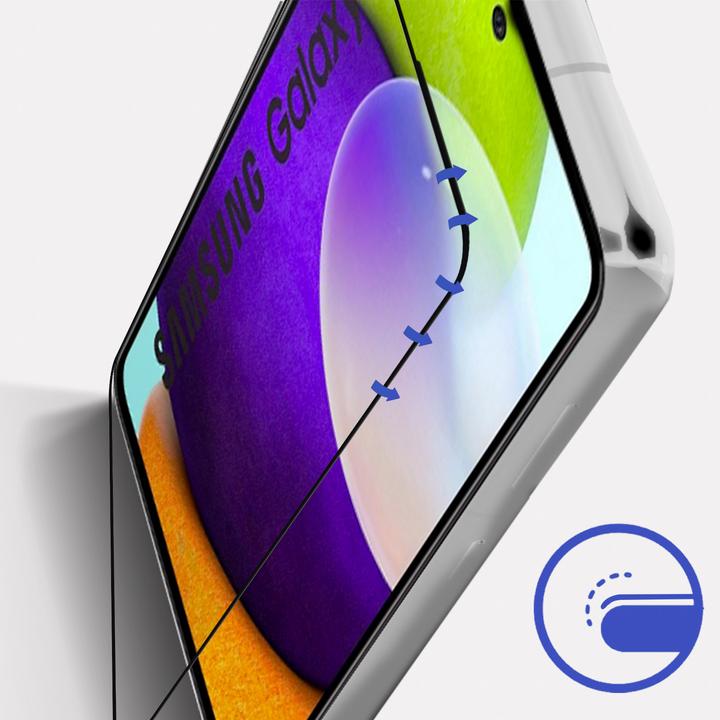 Actual product image 3MK Hardglass Max Lite screen protector (1 Piece, Samsung Galaxy A52, Samsung Galaxy A52 5G, Samsung Galaxy A52s 5G)