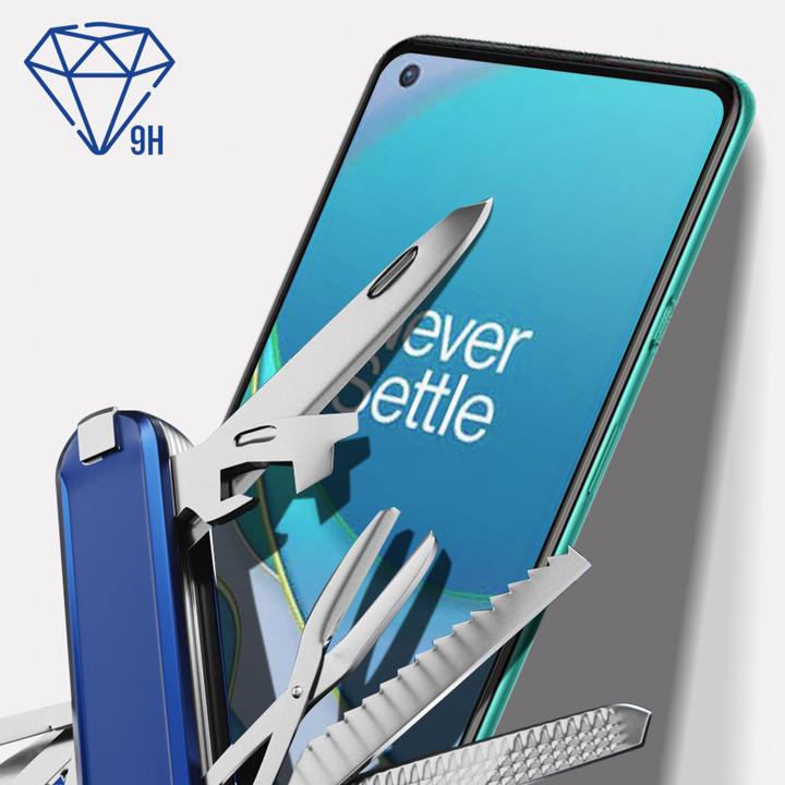 Actual product image 3MK Hardglass Max Lite screen protector (1 Piece, OnePlus 8T)