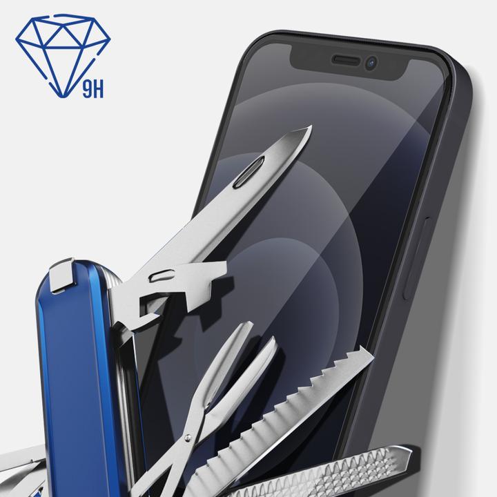 Actual product image 3MK Hardglass Max Privacy Eye Protection Film (1 Piece, Apple iPhone 12 mini)
