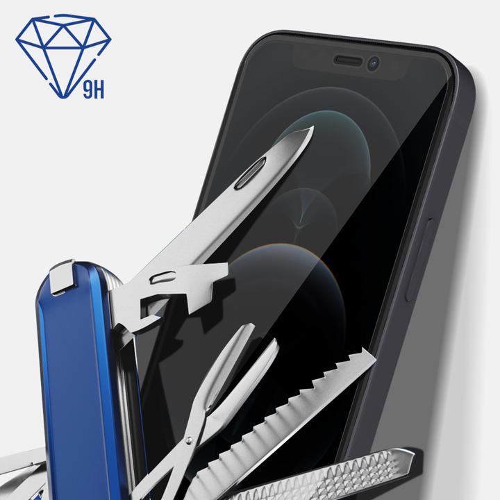 Actual product image 3MK Hardglass Max Privacy Eye Protection Film (1 Piece, Apple iPhone 12)