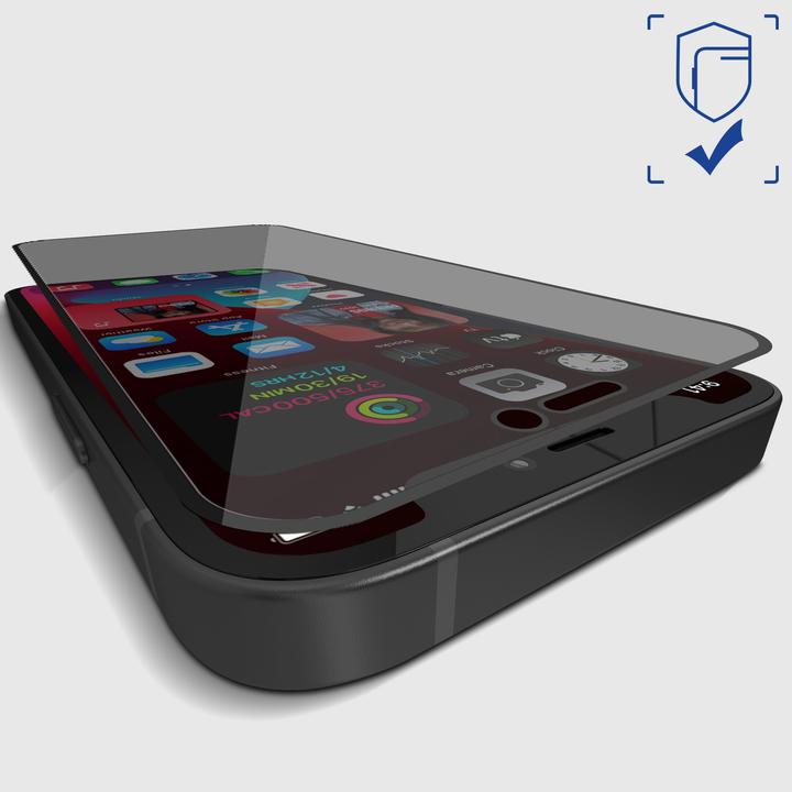 Actual product image 3MK Hardglass Max Privacy Eye Protection Film (1 Piece, Apple iPhone 12)