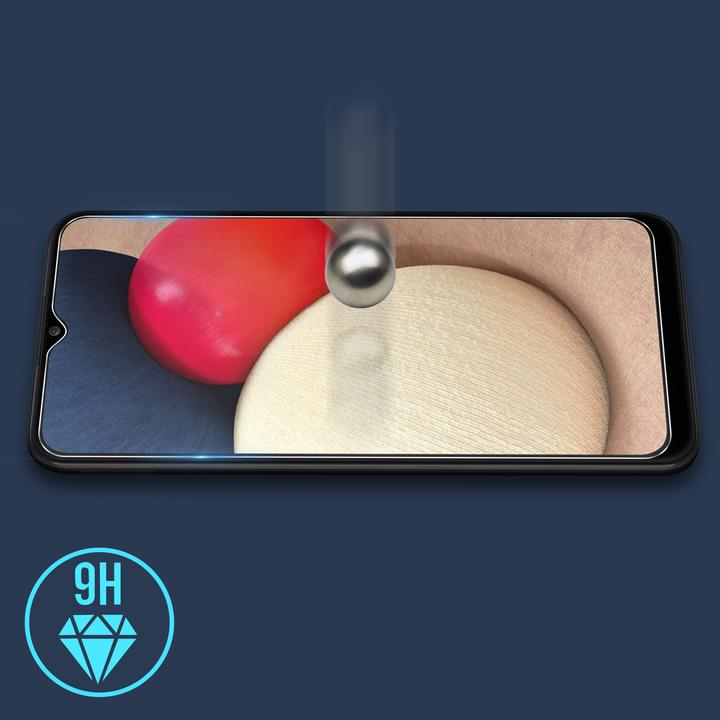Image du produit Avizar Film clair comme du cristal, protection d'écran en verre (1 pièce(s), Samsung Galaxy A03s, Samsung Galaxy A02s)