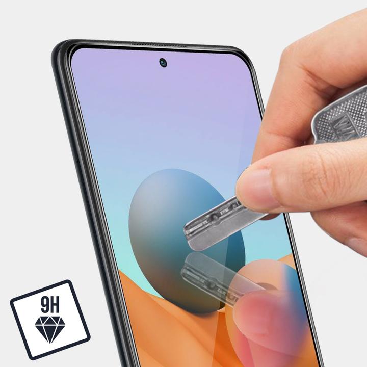 Actual product image Forever Crystal clear film, glass screen protector (1 Piece, Xiaomi Redmi Note 10 Pro)
