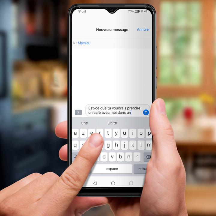 Produktbild Avizar Panzerglas, Glas Schutzfolie, Schutzglas (1 Stück, Samsung Galaxy A42 5G)