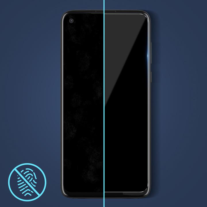 Actual product image Avizar Crystal clear film, glass screen protector (1 Piece, Motorola Moto G8)